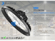 IP65 Przemysłowe oprawy oświetleniowe LED High Bay HB4 Innowacyjny wbudowany wtykowy czujnik ruchu