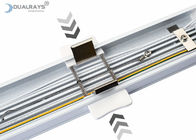 37W T8 Linear LED Tube Light bez ściemniania z wodoodpornym modułem LED systemu Trunking
