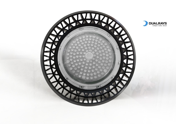 Fabrycznie 100W UFO High Bay Light Regulowana optyka soczewki z kątem wiązki 120 stopni