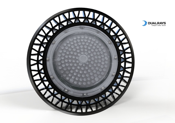 Fabrycznie 100W UFO High Bay Light Regulowana optyka soczewki z kątem wiązki 120 stopni