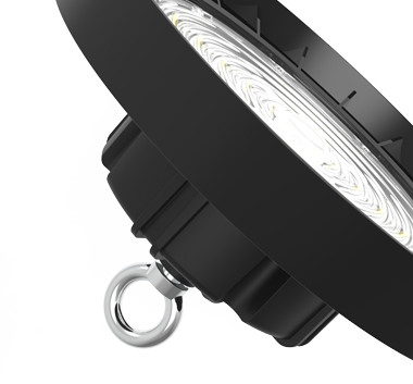UFO High Bay Light 100W 150W 200W Pętla podtrzymująca wiszący sufitowy montaż ścienny Instaltion Model