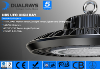 Oświetlenie LED UFO High Bay IP65 z czujnikiem ruchu i funkcją awaryjną