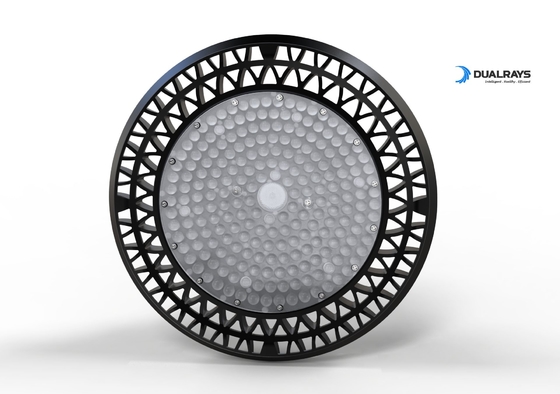 240W UFO High Bay Light Bell 140LPW DALI PIR Ściemnianie Meanwell LUXEON PC Toughen Glass