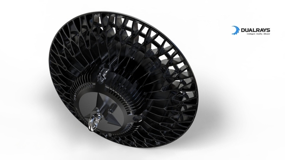 IP65 100W LED UFO LED Light z 5-letnią gwarancją na wyświetlacz supermarketów