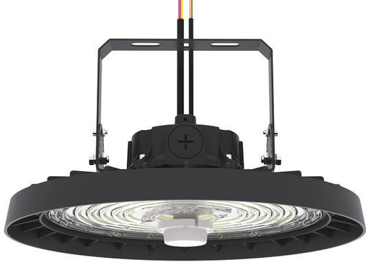 HB3H UFO LED High Bay Light z przełącznikiem DIP dla mocy i 3CCT, 100W 150LPW z opcjonalną funkcją awaryjną