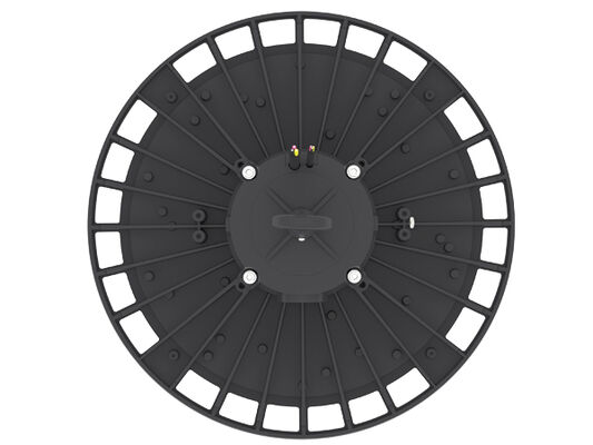 HB3H UFO LED High Bay Light z przełącznikiem DIP dla mocy i 3CCT, 100W 150LPW z opcjonalną funkcją awaryjną