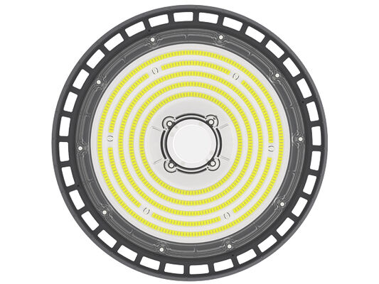 HB2 Przełączana DIP moc i 3CCT UFO LED High Bay Light 100W 150LPW z opcjonalną funkcją awaryjną