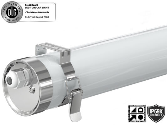 Świetlówka rurowa LED TB6 IP69K PMMA IK08 Antyamoniakowa/UV /PC IK10 Ochrona przed UV