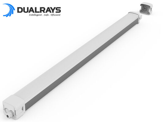 Światła LED odporne na wilgoć z przełączalną mocą DIP i CCT do elastycznego sterowania oświetleniem w garażu i otoczeniu parkingowym