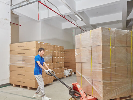 D4 Lampa odporna na wilgoć LED z mocą do 160 LPW DIP Power / 3CCT / 3-Fase Changing 1SKU = 12SKU Przyjazna dla idealnego rozwiązania dla wielu zastosowań, takich jak parkingi, garaże, fabryki