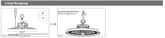 HB3 DIP Switchable Power i 3CCT UFO LED Highbay Light Stosowane w magazynach i halach logistycznych Dostawa z magazynu w Europie w ciągu 3 dni roboczych
