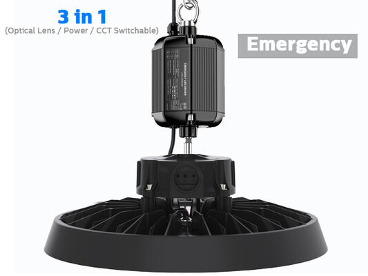 150W HB3 Eco Wbudowany sterownik w wersji Slim Lampa LED UFO z przyciemnianiem 1-10V KNX