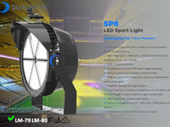600W Oświetlenie sportowe LED Pełna konstrukcja radiatora Al do boiska sportowego z piórami laserowymi