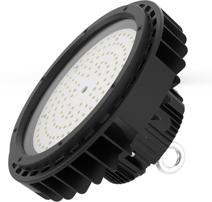 Trwała lampa UFO LED High Bay 150W AC100V - 270V Biała osłona PC Ściemnianie 1-10V