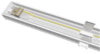 Wodoodporny IP65 Linear Tube Lighting Montaż sufitowy 6500K Zimne białe światło