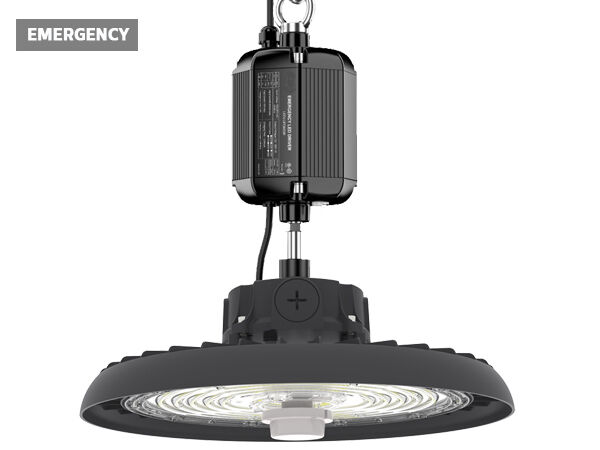 HB3 DIP Przełączalna moc i 3CCT UFO LED High Bay Light 100W 192LPW z czujnikiem gotowym (PIR / czujnik ruchu)