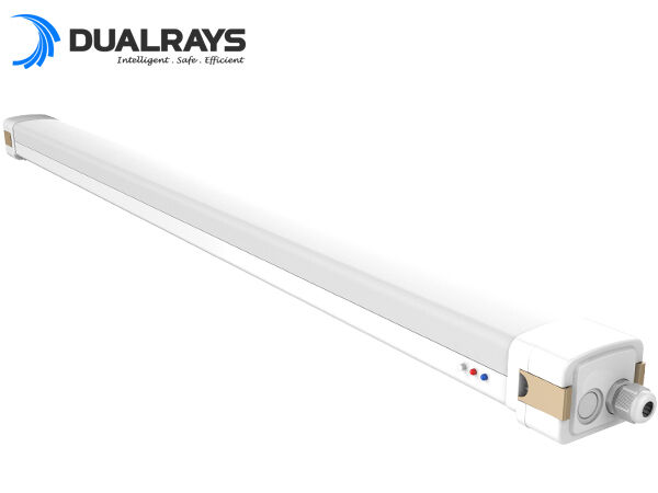 Odporna na wilgoć lampa LED o mocy 4 stóp i mocy 42 W, z możliwością przełączania 3CCT i mocą 160 lpw, z możliwością łączenia z kablem zapewniającym mocne i odporne połączenia