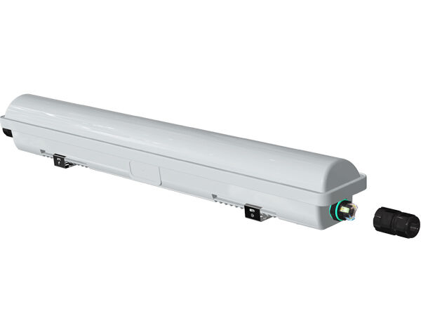 Oprawa oświetleniowa D1 LED odporna na wilgoć 20W - 60W 160LPW Zamknięta i nierozbieralna oprawa oświetleniowa odporna na kurz, wilgoć i mycie strumieniem wody o temperaturze do 80°C
