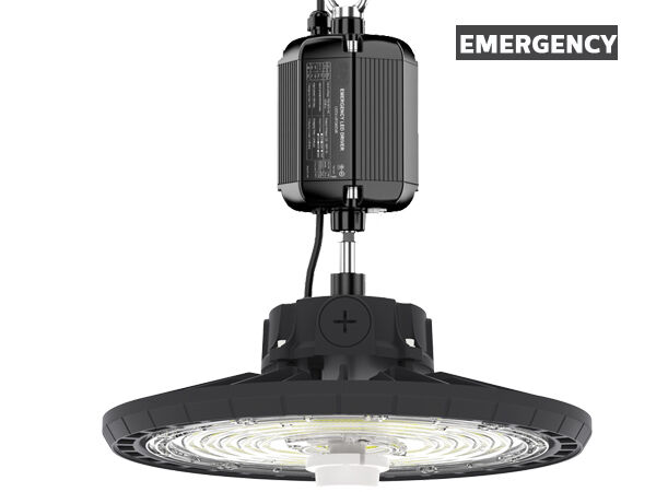 Ekonomiczny typ HB2 DIP z możliwością przełączania zasilania i 3CCT UFO LED Highbay Light 100W 170LPW o wysokości montażu 5–15 metrów