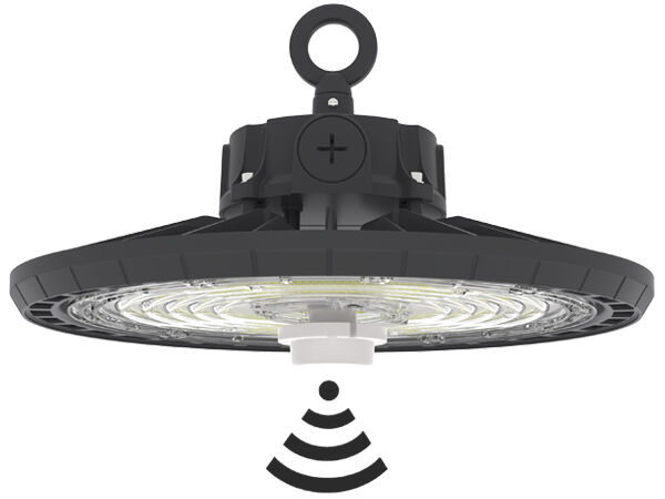 DUALRAYS HB2 DIP Przełączana moc i 3CCT UFO LED Highbay Light 100W 170LPW Stosowane w halach fabrycznych i obszarach produkcyjnych