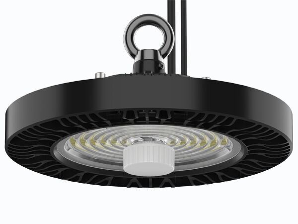 100W 150W 200W 150lm/W OŚWIETLENIE DUALRAYS HB4H UFO LED High Bay Light IP65 IK08 Magazynowa lampa przemysłowa z opcją czujnika