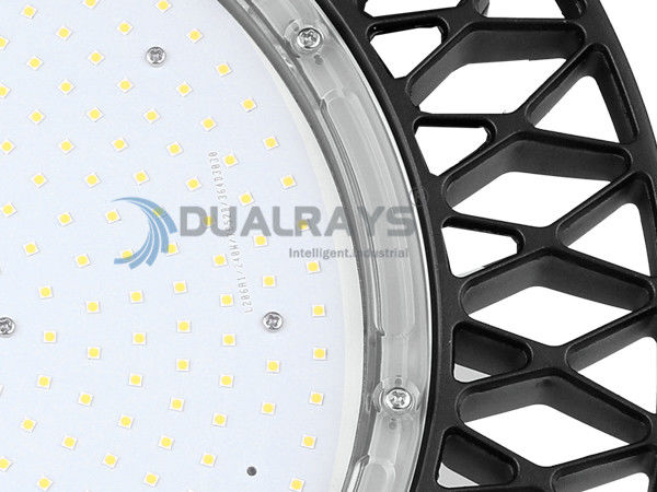 PIR Dimming Sersor 140LPW 200W UFO LED High Bay Light Bell IP65 Kąty fasoli Opcjonalnie