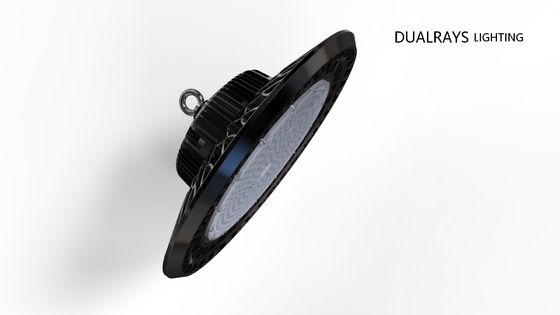 50000 godzin życia 100W 140LPW Przemysłowe UFO High Bay Led Lighting Bell Black White